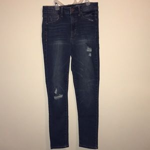 Ripped Skinny Jeggings